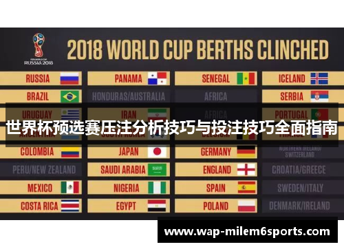 世界杯预选赛压注分析技巧与投注技巧全面指南